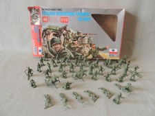 Vintage Alpini Italian Mountain Troops 48 soldiers 1/72 Italy 1983