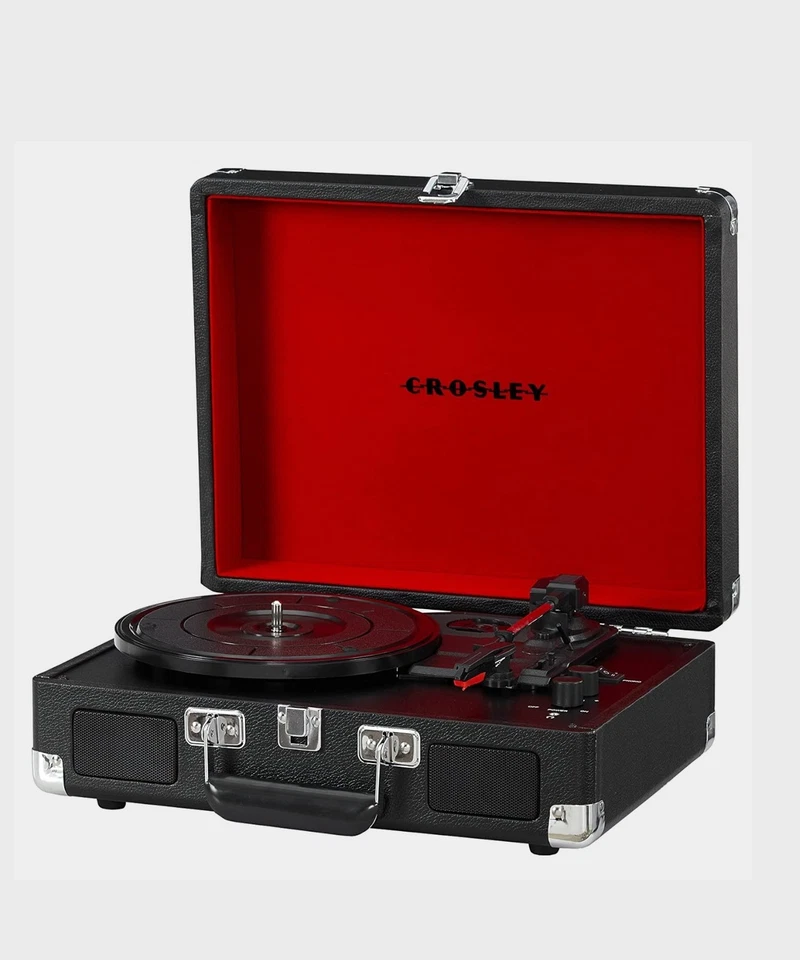 Crosley Cruiser Plus giradischi con bluetooth e wireless, nero CR8005F.BK4 - Immagine 2 di 4
