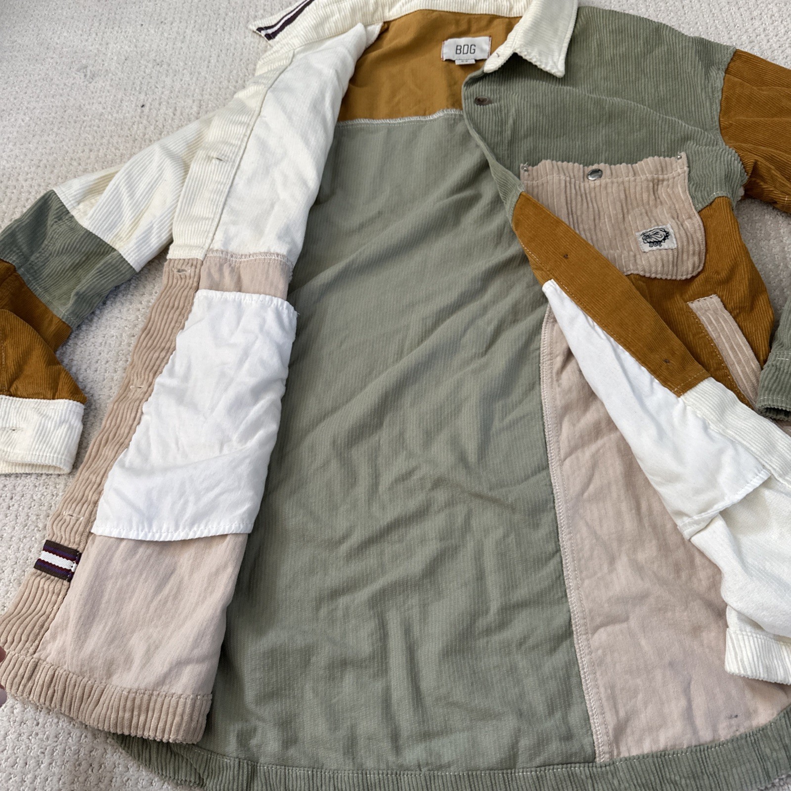BDG  Urban Outfitters Fall Patchwork Corderoy Sha… - image 4