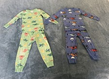 Hanna Andersson Set of 2 Long John Boys Pajamas 100 Cotton Size 3T Lion King
