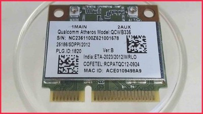 Wlan W-Lan WiFi Karte Board Modul Platine Aspire E 15 Start ES1-512-C5LV