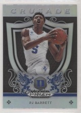2019-20 Panini Prizm Draft Picks Crusade Silver Prizm RJ Barrett #72 1b8