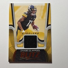 2021 Panini Playbook - Blitz Chase Claypool #BTZ-CCL Memorabilia (MEM)