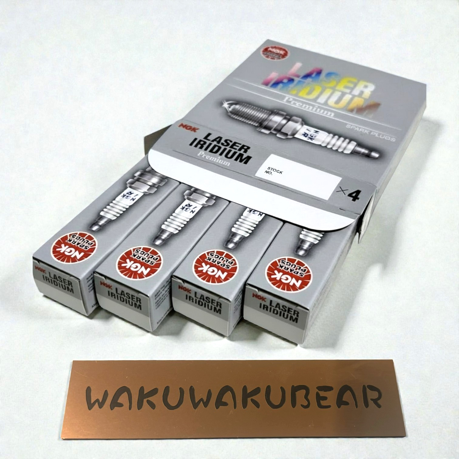 NGK DILKAR8A8 Laser Iridium Spark Plugs 93026 OEM 4pcs Set Genuine Japan