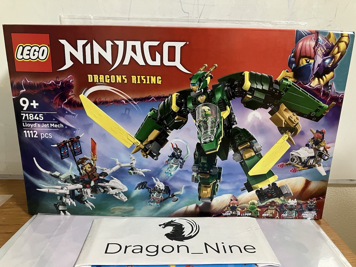 ボン LEGO 71845 Lloyd's Green Jet Mech 1112 PCS LEGO NINJAGO June