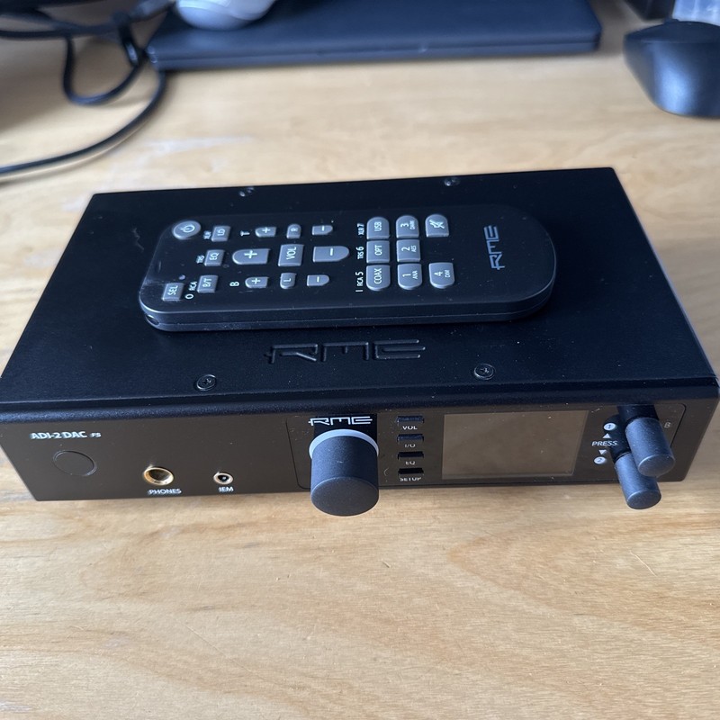 RME ADI-2 DAC FS 2nd Generation AKM Chip Preamp Headphone Amplifier