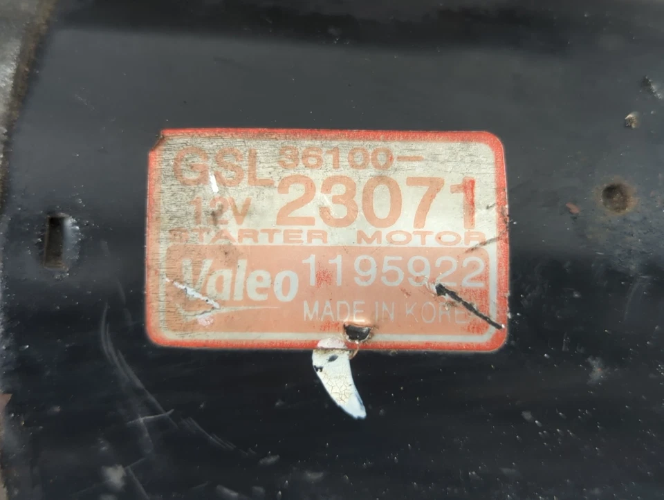 2007-2009 Kia Spectra Car Starter Motor Solenoid Oem PEY5B - Image 2 of 4