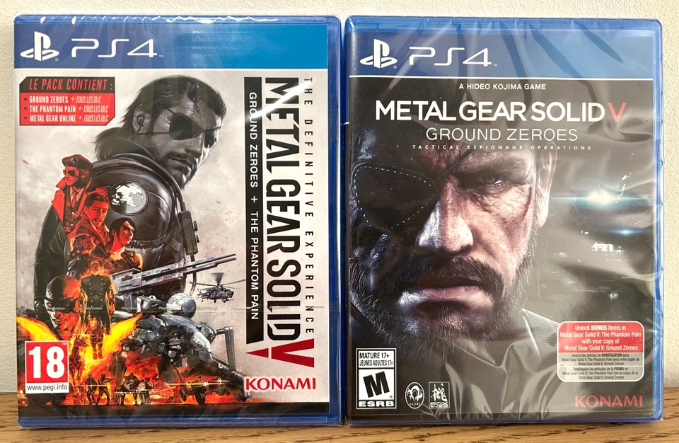Konami Metal Gear Solid 5 GOTY Ps4
