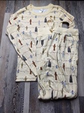 Hanna Andersson Star Wars Christmas Pajamas Sleepwear PJs Youth 14-16
