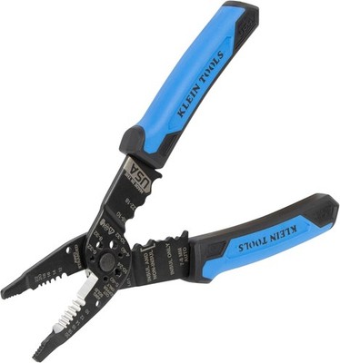 Professional Multi-Purpose Wire Stripper Klein Tools 1025 Long Nose, Made in USA