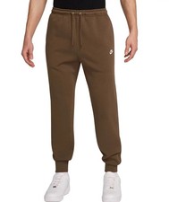 NEW NWT Nike Men  s Large Sportswear Brown Club Fleece Joggers Pants 716830-237