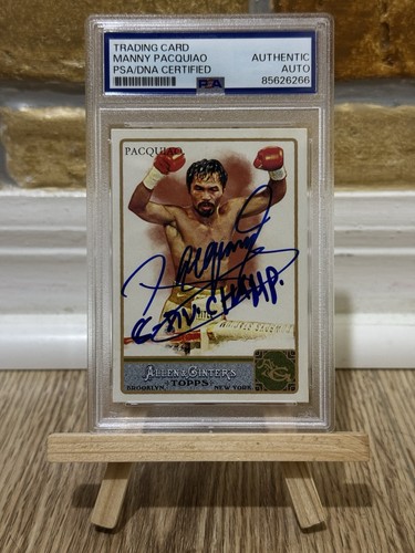 Manny Pacquiao #262 2011 Topps Allen & Ginter card