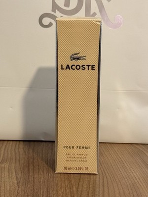 Lacoste Pour Femme Eau de Parfum 3.0 fl oz / 90 ml  Vintage Formula Rare Selaed