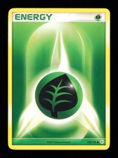 Grass Energy 123/130 Common Diamond & Pearl Pokemon Moderately Played on eBay