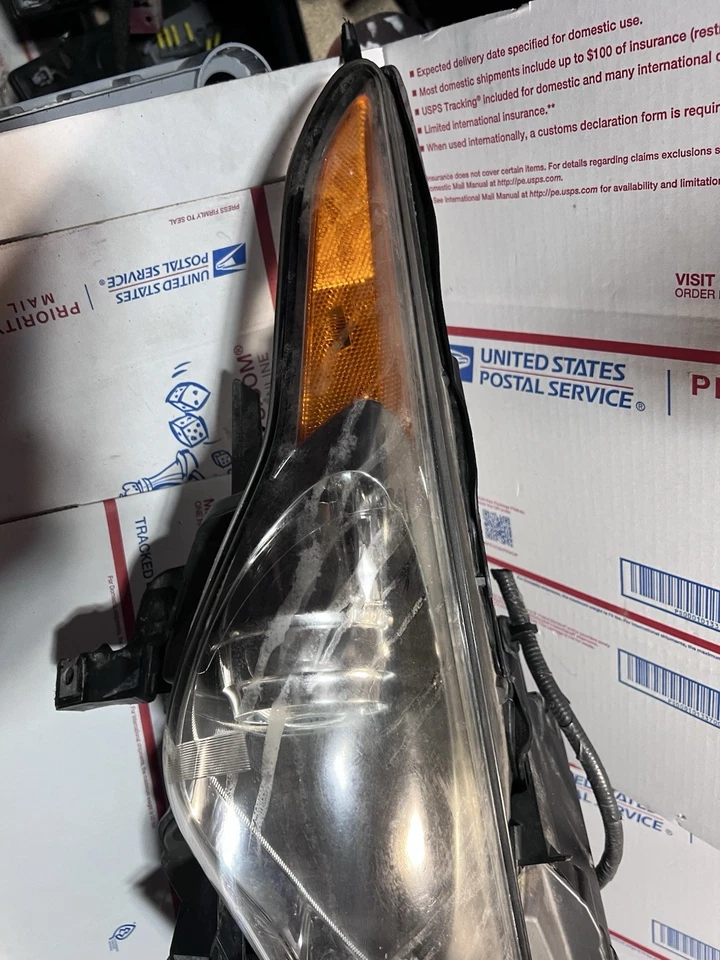 🛑 09-17 INFINITI FX35 FX37 FX50 RH FAROL LATERAL DO PASSAGEIRO LÂMPADA DE XENÔNIO ESCONDIDA FABRICANTE DE EQUIPAMENTO ORIGINAL - Imagem 2 de 4