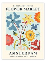 Poster Flower Market Amsterdam Ii - Talex