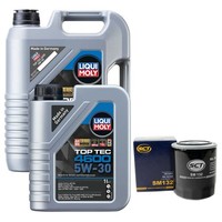 MotoröL Set 4600 5W-30 Liqui Moly 6 Liter + ÖLfilter FüR Infiniti Q45 I 278 PS