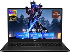 NIMO 17.3 Light Gaming-Laptop R9 8945HS 16GB RAM 512GB SSD Radeon 780M