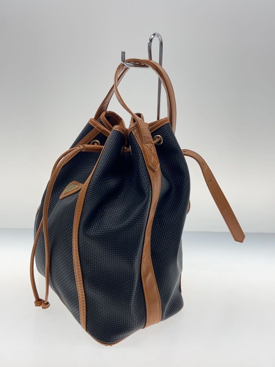 YVES SAINT LAURENT Borsa a tracolla con coulisse nera tinta unita