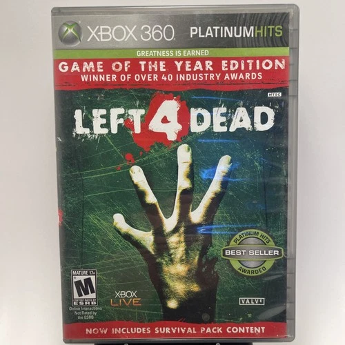 Left 4 Dead -- Game of the Year Edition (Microsoft Xbox 360, 2009)