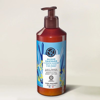Yves Rocher Sensual Bath & Shower Gel Wild Algae Sea Fennel 13.5 fl.oz.