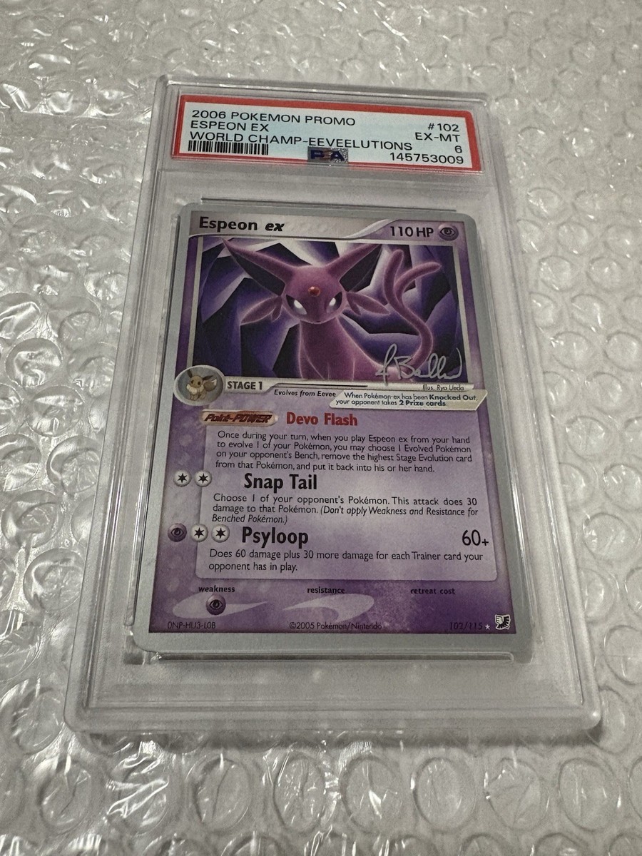Espeon ex - 2007 (Tom Roos) 102/115 World Championship Decks