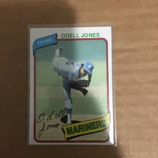 1980 Topps #342 Odell Jones See Photos 