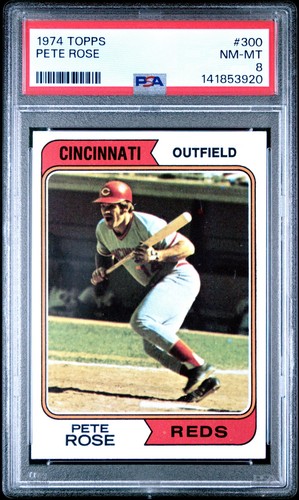 1974 Topps Pete Rose #300 card