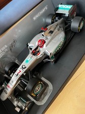 1/18 Michael Schumacher Mercedes GP W02 2011 Good Condition From Japan
