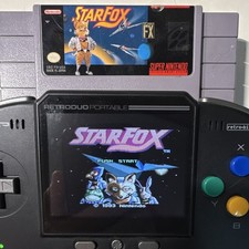 Nintendo Star Fox, Super Nintendo SNES, 1993, NTSC-U/C (US/Canada)
