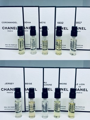 Chanel Les Exclusifs Discover Collection Sample Spray 10pc Set | eBay