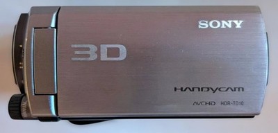 Sony HDR-TD10 3D & 2D Handycam Video Camera Body with Extra Battery, Used