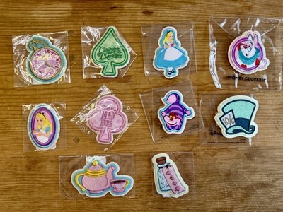 Disney Stoney Clover Lane Alice in Wonderland Patches Set of 10 NWT