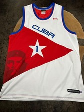 VTG AND1 CUBA BASKETBALL JERSEY XL CHE GUEVARA STREETBALL MIXTAPE TOUR