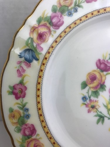 Antique C. Ahrenfeldt Limoges France Depose Marshall Fields 8.5” Dinner Plate - Picture 3 of 6