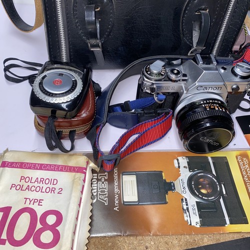Cámara fotográfica Canon AE-1 SLR de colección PAQUETE SIN PROBAR - Imagen 5 de 14