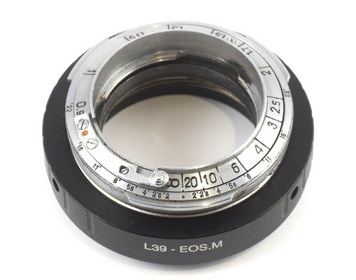 CONTAX NIKON S KIEV RF Rangefinder lens CANON EOS M INNER OUTER ADAPTER FOCUSING - Picture 3 of 3