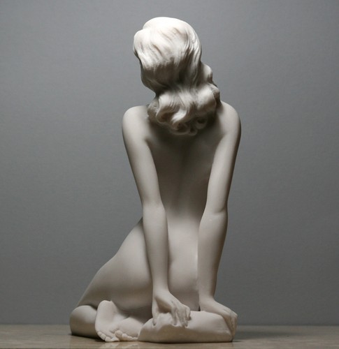 Nude Naked Woman Sexy Female Erotic Art Cast Marble Figure Statue Sculpture - 第 8/10 張圖片