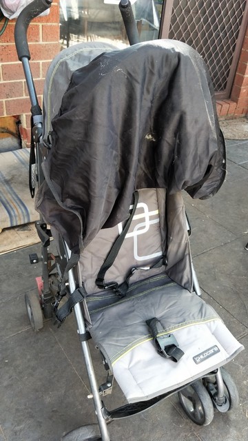 childcare knox stroller folded