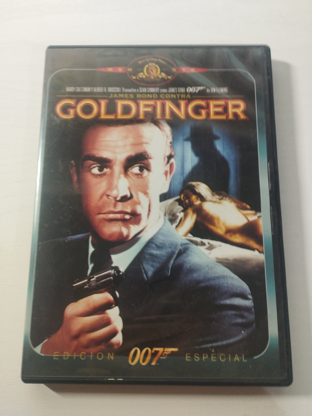 007 James Bond Goldfinger Sean Connery - DVD Spanish English German Region 2