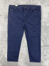 Wrangler Rugged Wear Jeans Men's 54x32 (Tag) Blue Classice Fit Cotton Denim Pant