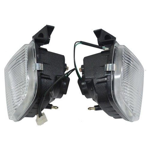 Pair Clear Front Bumper Driving Fog Light Lamp For Toyota Hiace 1997-1998 - Picture 7 of 12