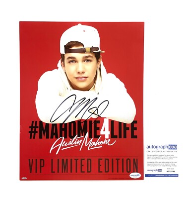 Austin Mahone Autographed Signed Limited Edition 11x14 VIP Photo 