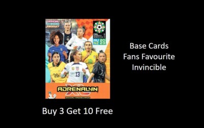 Panini Adrenalyn XL Women's World Cup 2023 Base Fans Favourite Titan Invincible