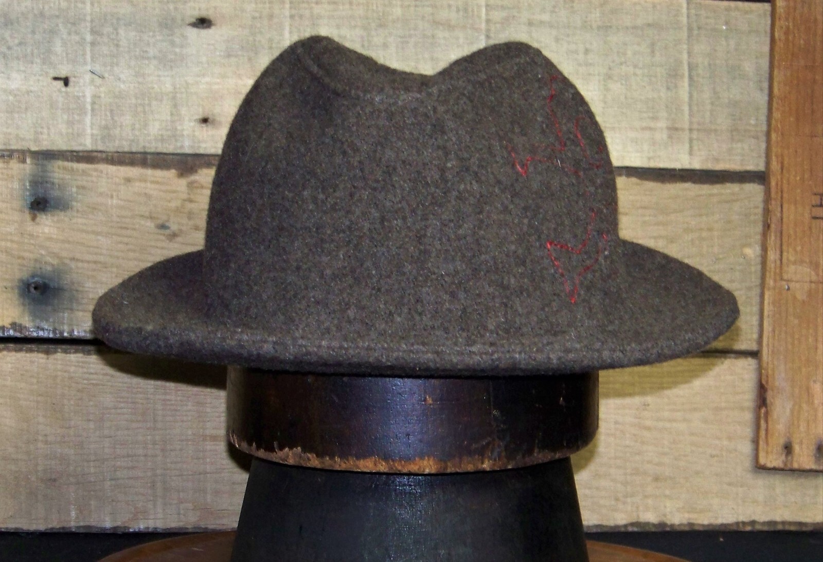 Gray Large Fedora Hat for Men and Women-image