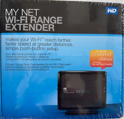WD MY NET WI-FI Range Extender H2F -NEU-!!