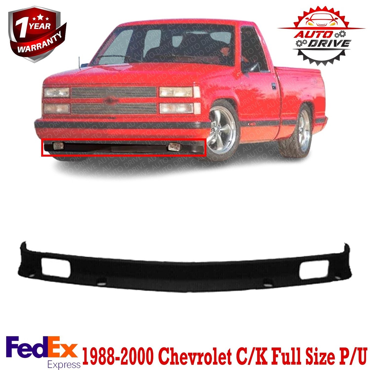 CarPartsDepot Front Bumper Air Dam Lower Valance w/o Saudi Arabia CarPartsDepot Front Bumper Air Dam Lower Valance w/o Saudi Arabia
