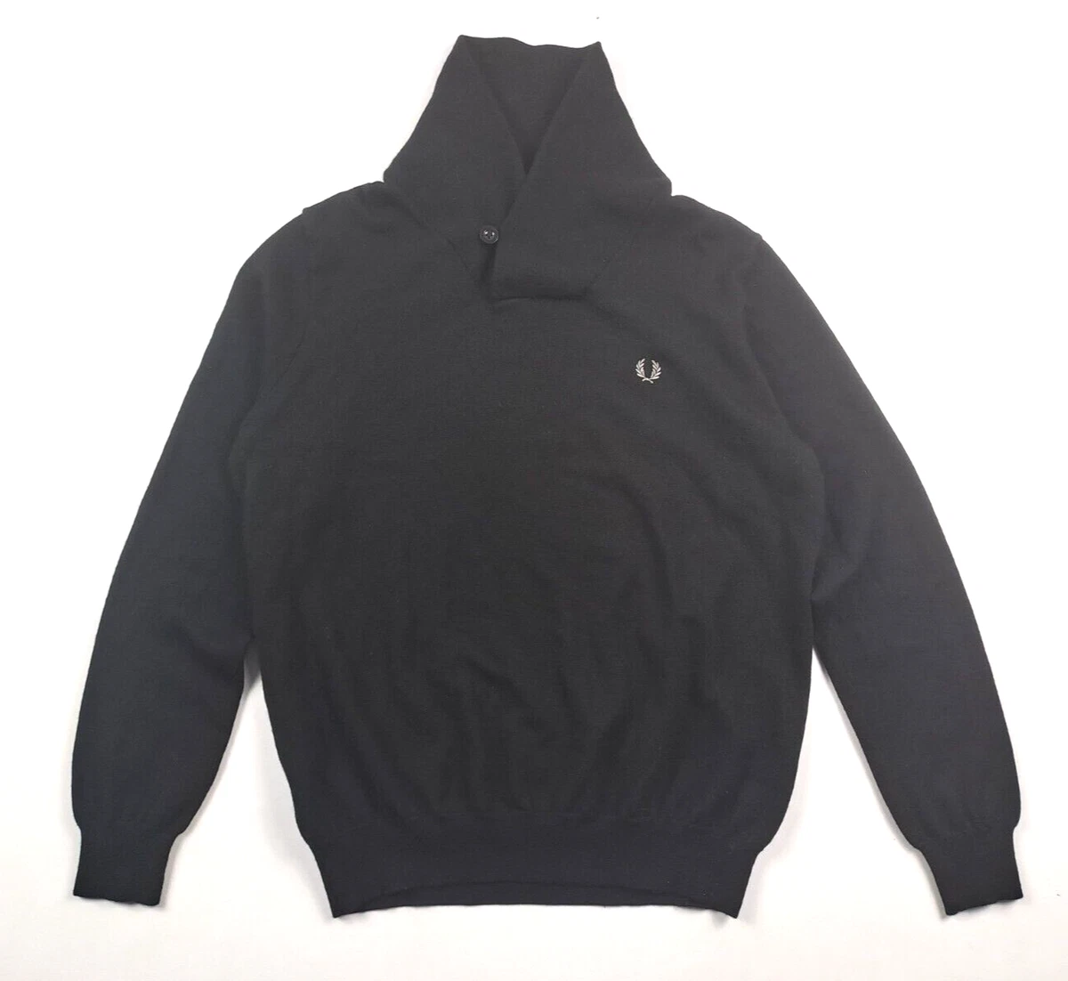 Mens black online fred perry jumper