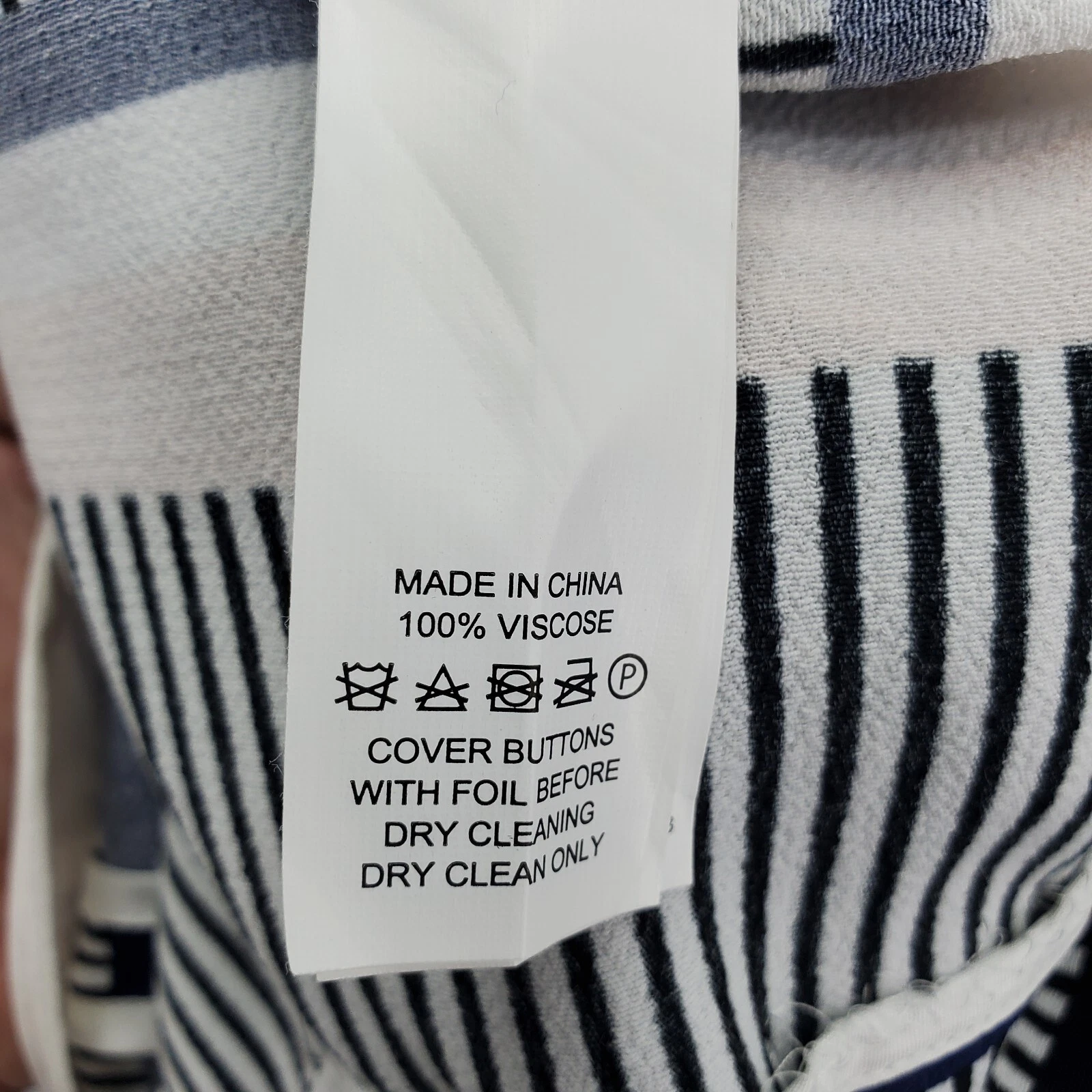 Abito donna Kate Spade a righe baia cravatta schiena collo alto senza maniche taglia 6