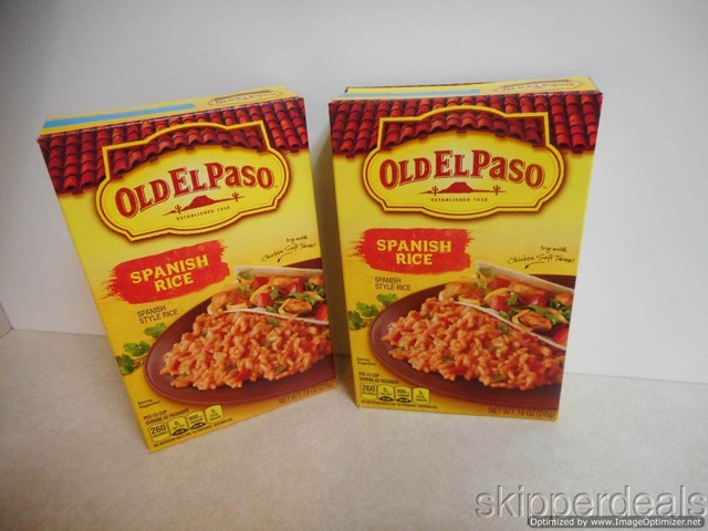 Best Bacon Brands 2021 2 BOX SPANISH RICE OLD EL PASO 12/2021 BRAND NEW for sale online